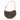 Louis Vuitton Pochette Croissant PM i Monogram canvas med læderhank, set forfra