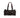 COACH Chelsea Satchel i brunt læder med sølvfarvede ringdetaljer, set forfra