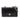 Chanel Classic Double Flap Medium i sort quiltet lammeskind med guldfarvet CC-lås, set forfra