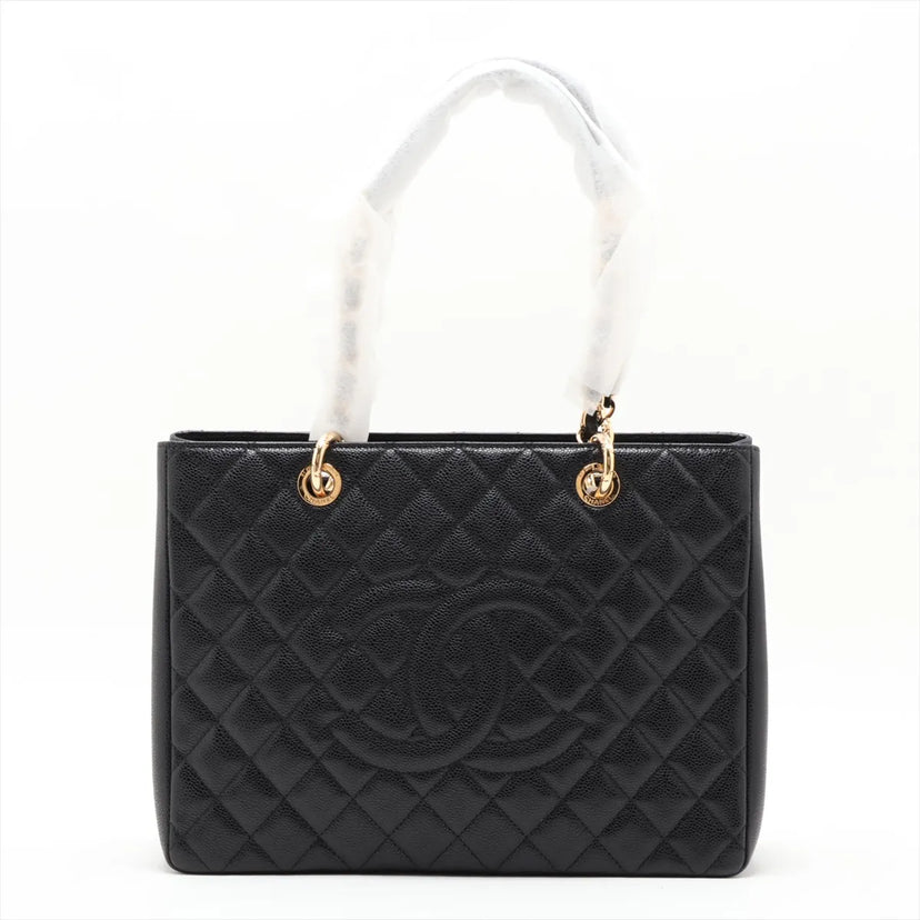 Chanel GST Grand Shopping Tote – Black Caviar / Gold Hardware