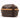 Louis Vuitton Reporter PM i Monogram canvas med brun stofskulderrem, set forfra